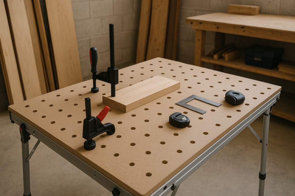 Transformez Votre Table en Tréteaux en un Établi Multifonctionnel Ultime !